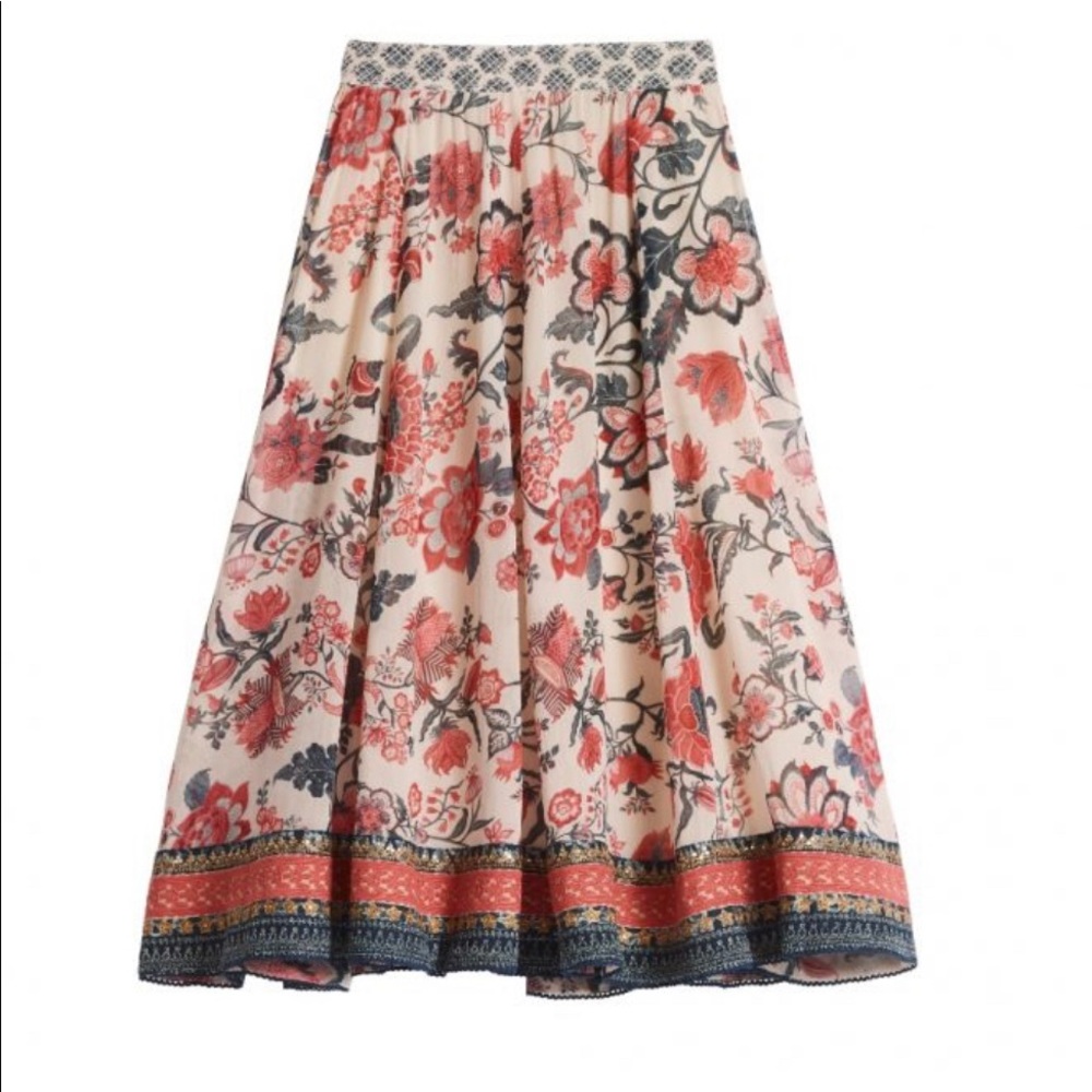 Sabyasachi x H&M embroidered skirt
